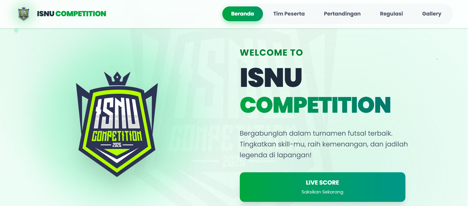 TURNAMEN FUTSAL ISNU